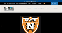 Desktop Screenshot of nortoncityschools.org